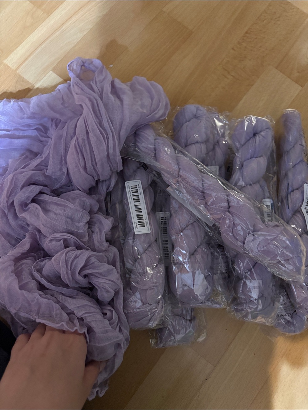 10 x Lavender Table Runners